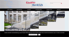 Desktop Screenshot of gaukler-herdrich.de